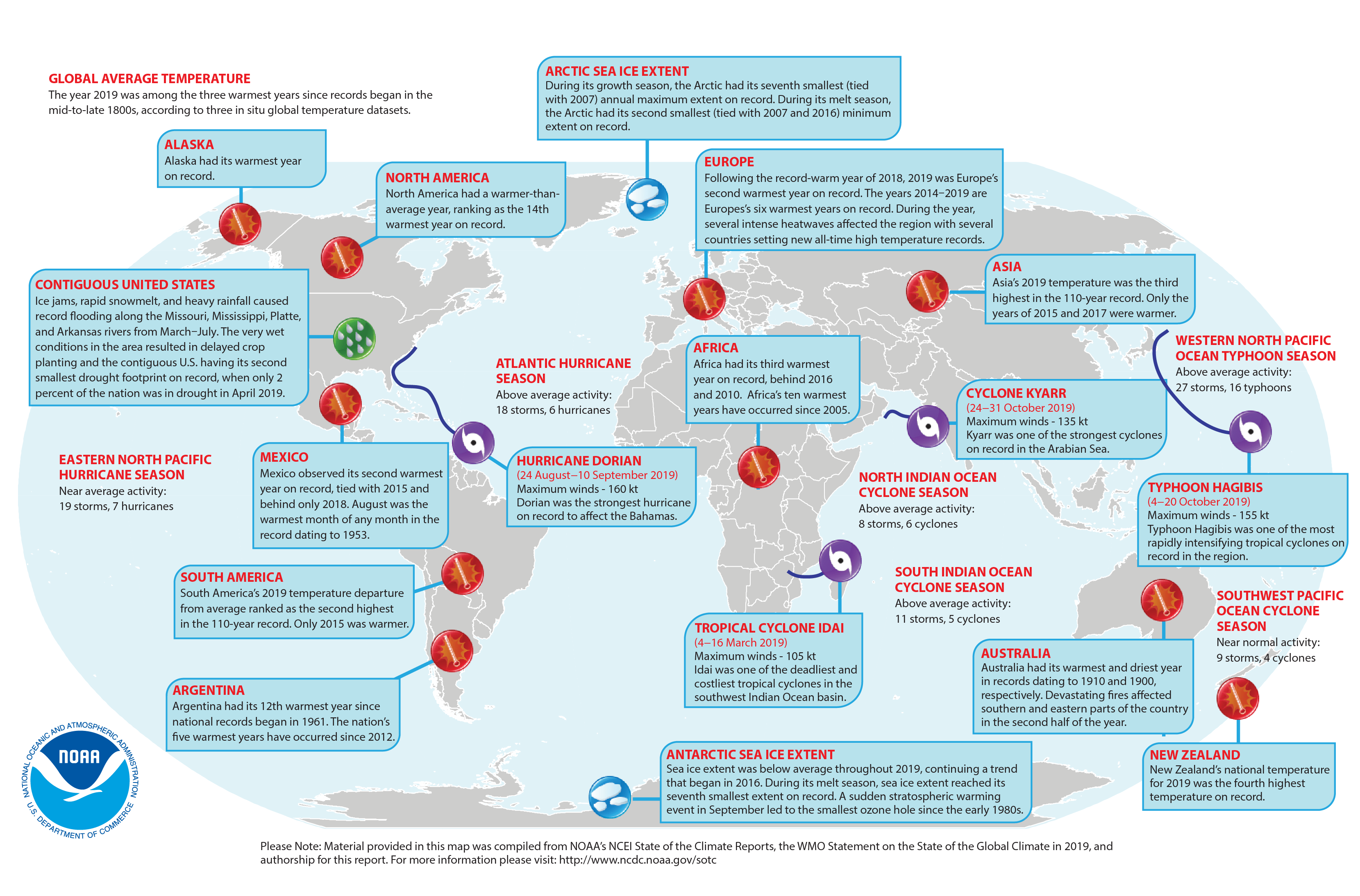 Climate Change Events 2024 Reporting on the State of the Climate in 2019 News National Centers